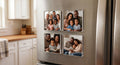 Custom 3"x3" Clear Acrylic Photo Magnet Gallery
